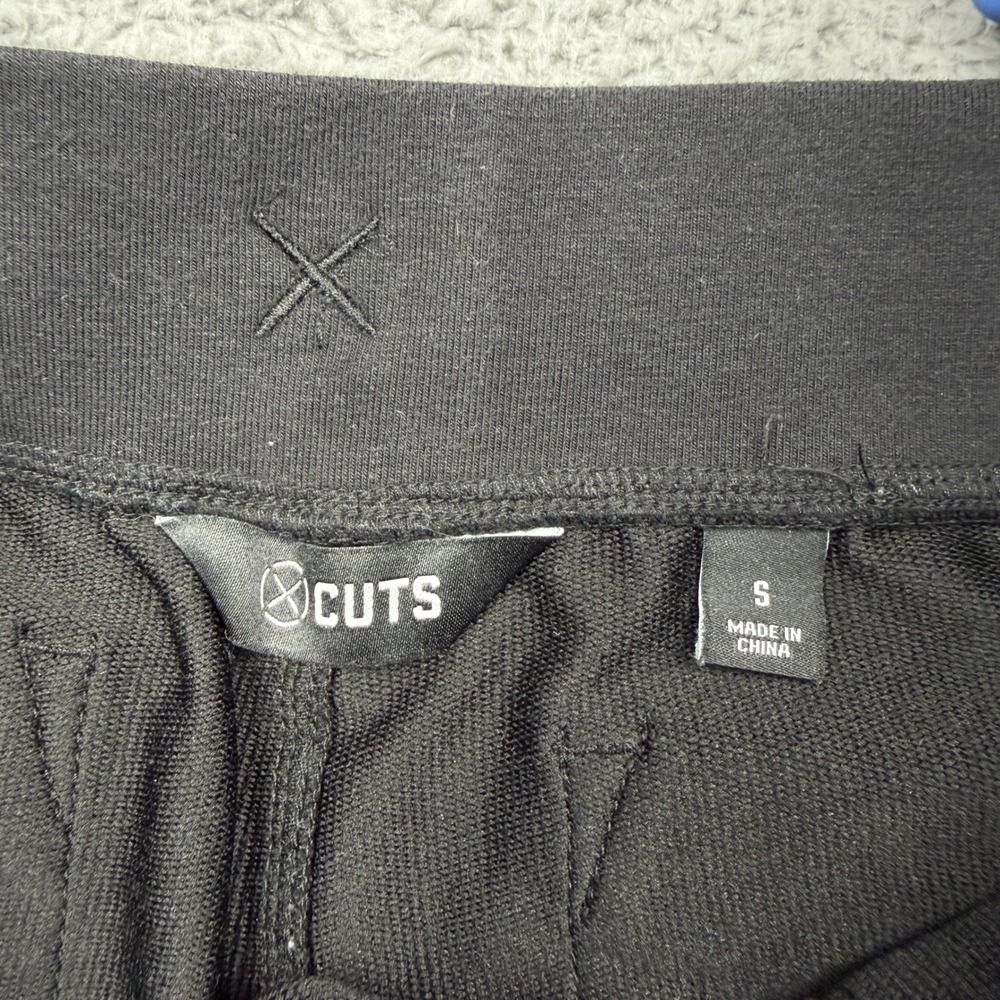 Cuts Clothing Hyperloop Shorts Mens‎ S Black Drawstring Athletic Casual Gym FIt - Picture 2 of 11